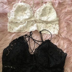 Love pink brand new bralettes